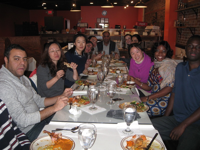 A lavish welcome as a visiting Faculty to UMASS Amherst, USA