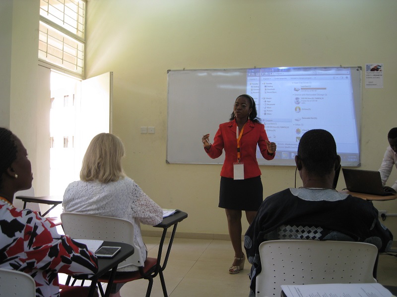 Presenting a paper at WARIMA Conference